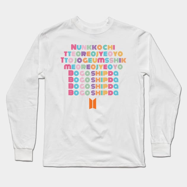 Spring Day BTS Long Sleeve T-Shirt by TheSteadfast